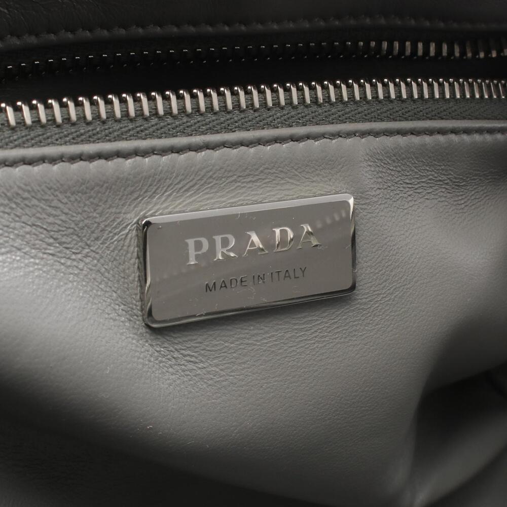 Prada Edition 2001 Nappa Antique leather handbag gray - Picture 3 of 9